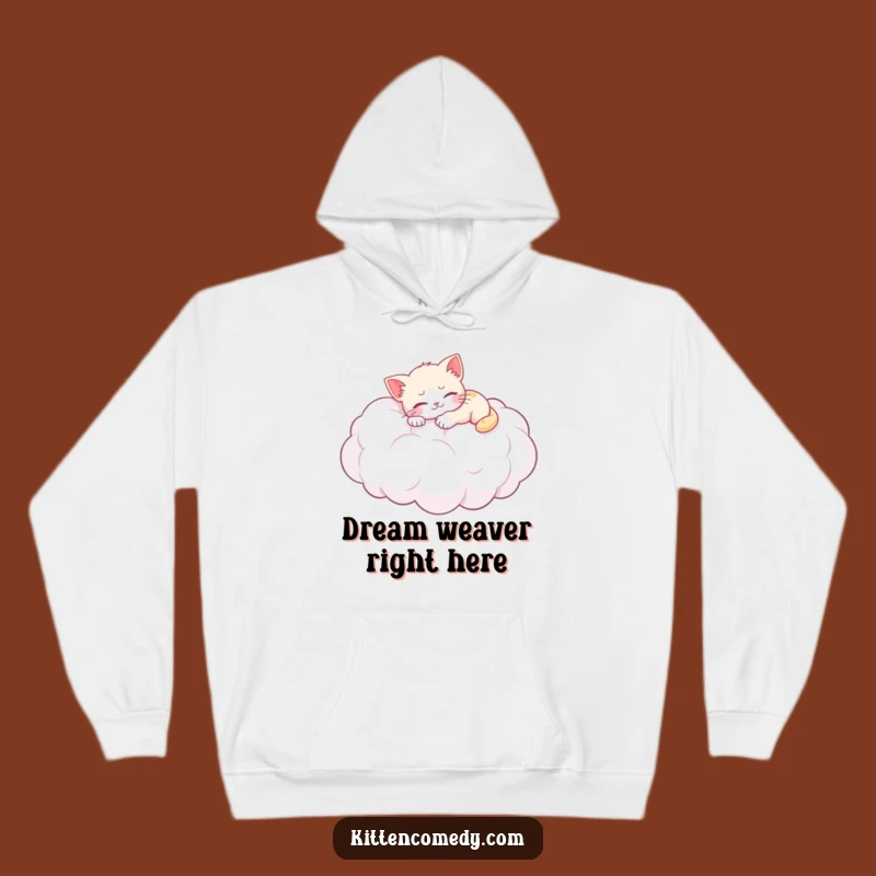 Funny Kitten Cloud Nap Hoodie: Cozy Sweatshirt for Ultimate Relaxation