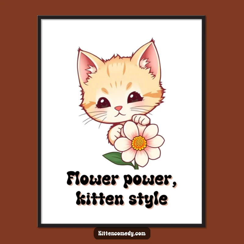 Funny Free Printable Wall Art: Curious Kitten Peeking, Quirky Downloadable Decor