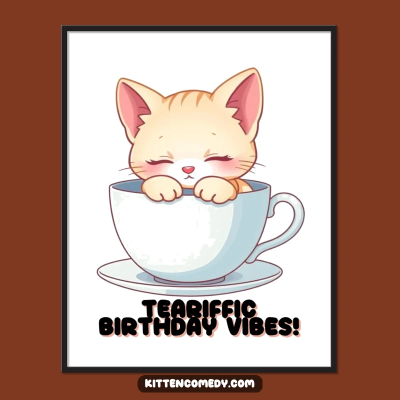 Funny Kitten Wall Art Free Printable: Napping Fun Downloadable Decor!