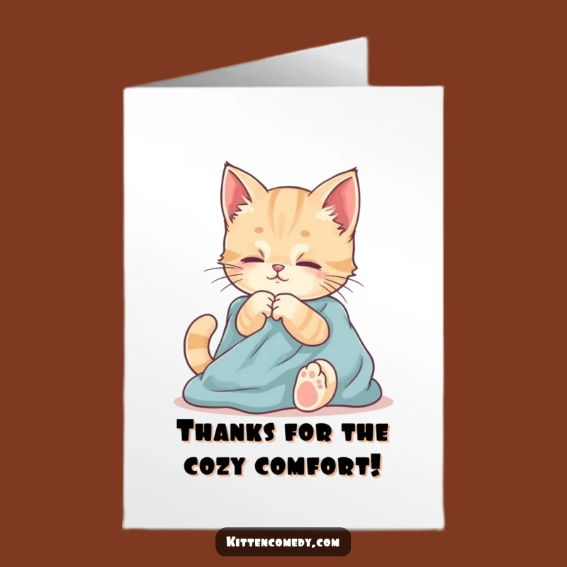 Free Printable Thank You Card: Kitten's Kneads of Gratitude, Print at Home